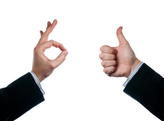 hands of approval