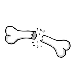 Fototapeta premium Broken bone