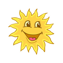 Smile of sun