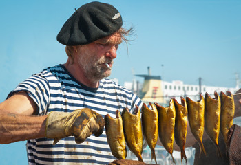 Smoked Herring - obrazy, fototapety, plakaty