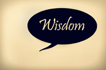 Speech bubble chalkboard with vintage frame