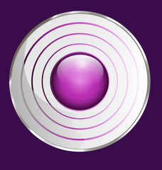 Presentation template with empty text box