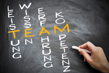 Fototapeta premium Team