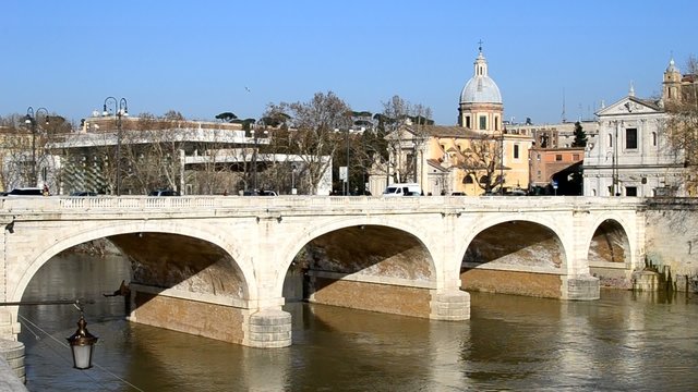 Ponte Cavour - Porto di Ripetta (Roma)