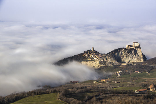 panorama con nubi