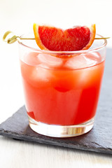 blood orange cocktail