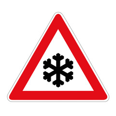 Eisgl&auml;tte Schild