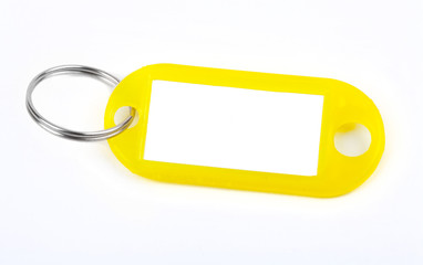 Yellow Key Tag