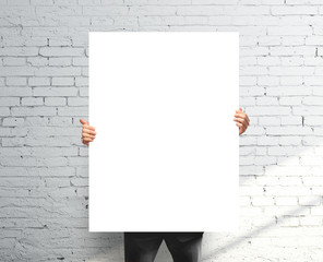 blank poster