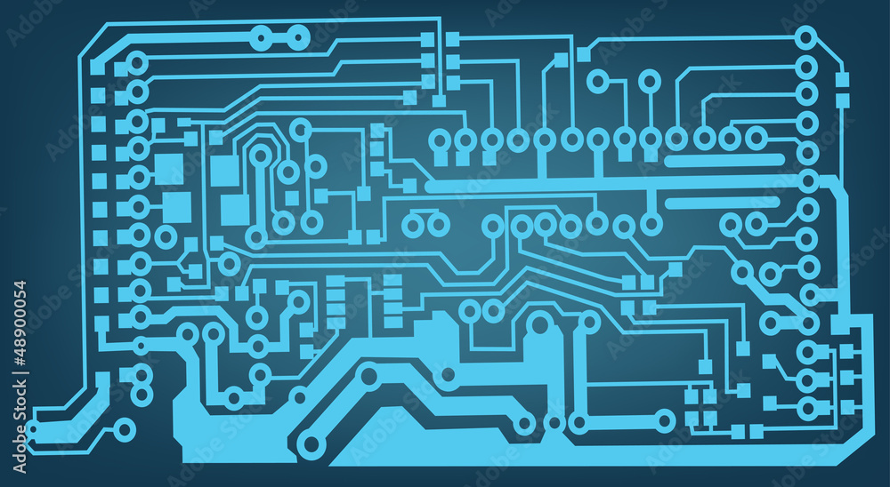 Poster circuit board background texture