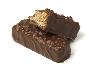 Small waffles with chocolate