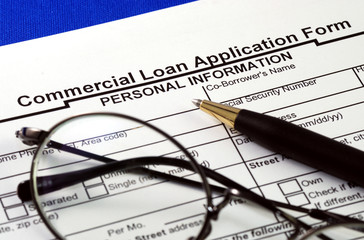 File the commercial loan application