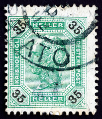Postage stamp Austria 1901 Franz Josef, Emperor of Austria