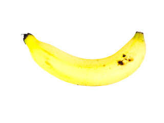 Banana isolated on white