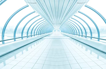 Cercles muraux Tunnel couloir transparent décroissant spacieux