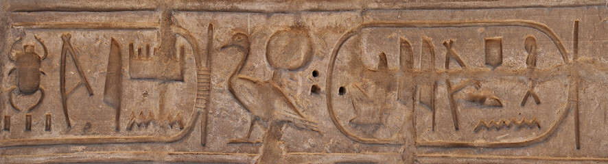 Egyptian hieroglyphs