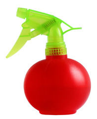 Naklejka premium Red spray bottle