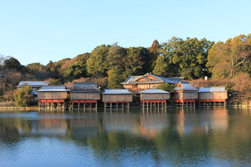 長岡天神の八条ヶ池