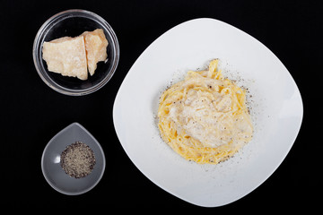 Cheese and Pepper spaghetti