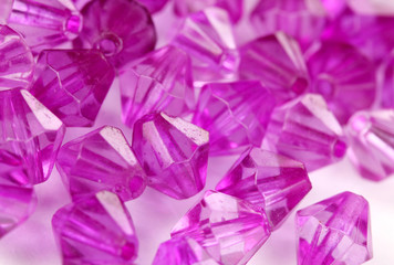 Gem stones close-up