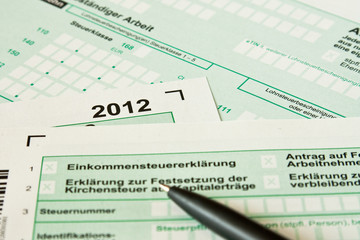 Einkommensteuererklärung 2012