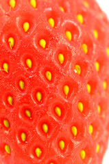 Fresh Strawberry Skin Background.