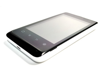 black and white mobilephone