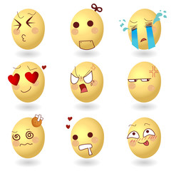 Egg Emotion Set1
