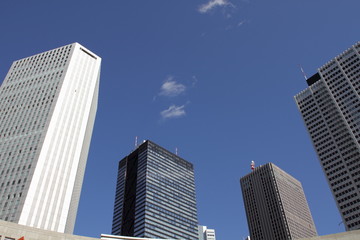 Obraz premium High-rise building in Shinjuku, Tokyo