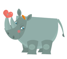 Happy valentines day and weeding cards - illustration