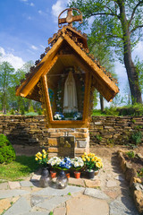 An old Orthodox church in Wislok Wielki, Poland.