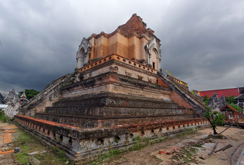 WAT JEDI LUANG TEMPLE Chiang Mai, Thailand's major tourist attra