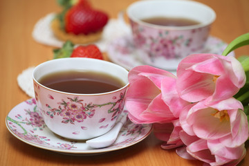Tulips and tea