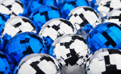 christmas balls background