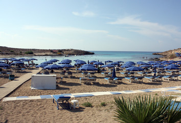 Fototapeta na wymiar Nissi Bay, Cypr