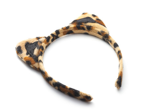 leopard hairband
