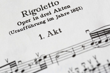 Musical score