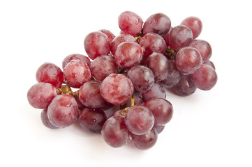 bunch of red grapes