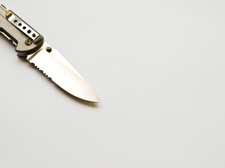 knife isolated on white background