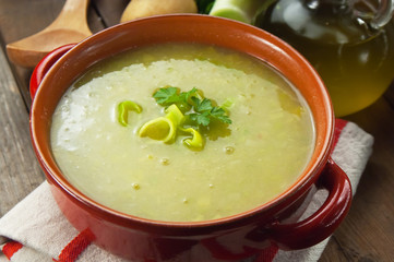Zuppa di porri - Leek soup