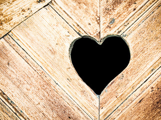 wooden heart