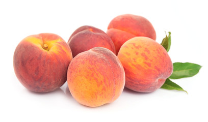 Ripe peaches