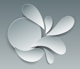 Paper vector background