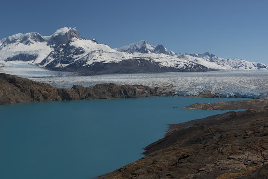 Viewpoint over Upsala Glacier