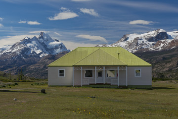 the Farm of Estancia Cristina in Los Glaciares National Park