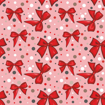 pattern with bows