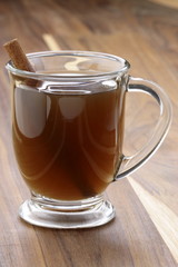 hot fresh apple cider