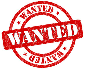Wanted Stempel  #130126-svg03 - obrazy, fototapety, plakaty