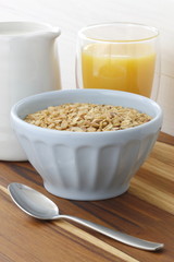 Delicious healthy breakfast