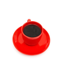 red cup of coffee